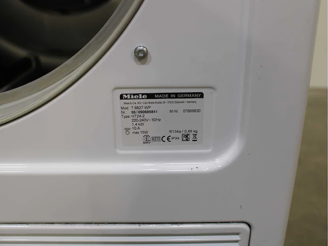 Miele w 5903 softcare system wasmachines & miele t 8827 wp softcare system ecocomfort wasdrogers - afbeelding 8 van  8