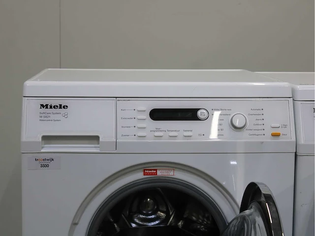 Miele w 5903 softcare system wasmachines & miele t 8827 wp softcare system ecocomfort wasdrogers - afbeelding 3 van  8
