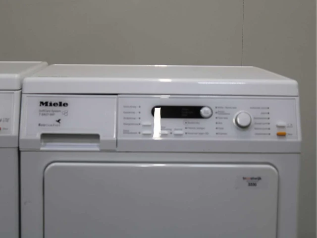 Miele w 5903 softcare system wasmachines & miele t 8827 wp softcare system ecocomfort wasdrogers - afbeelding 6 van  8
