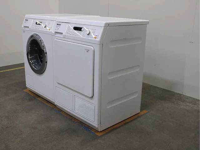 Miele w 5903 softcare system wasmachines & miele t 8827 wp softcare system ecocomfort wasdrogers - afbeelding 7 van  8