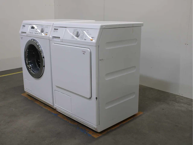 Miele w 5903 softcare system wasmachines & miele t 8903 c wasdrogers - afbeelding 7 van  8