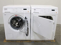 Miele w 5933 softcare system wasmachine & miele t 8937 wp softcare system ecocomfort wasdroger - afbeelding 2 van  8