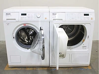 Miele w 5963 softcare system wasmachine & miele t 8937 wp softcare system ecocomfort wasdroger - afbeelding 2 van  8