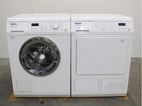 Miele w 5963 softcare system wasmachine & miele t 8937 wp softcare system ecocomfort wasdroger - afbeelding 1 van  8