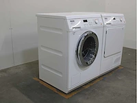 Miele w 5963 softcare system wasmachine & miele t 8967 wp softcare system ecocomfort wasdroger - afbeelding 4 van  7