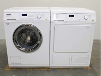 Miele w 5965 softcare system wasmachine & miele t 8967 wp softcare system ecocomfort wasdroger
