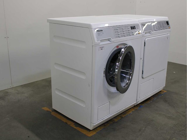 Miele w 5973 softcare system wasmachine & miele t 8463 c softcare system wasdroger - afbeelding 4 van  8