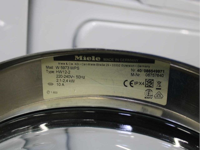 Miele w 5973 softcare system wasmachine & miele t 8463 c softcare system wasdroger - afbeelding 5 van  8
