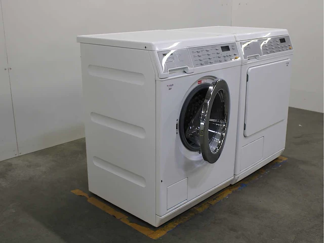 Miele w 5979 softcare system wasmachine & miele t 8663 c softcare system wasdroger - afbeelding 4 van  8
