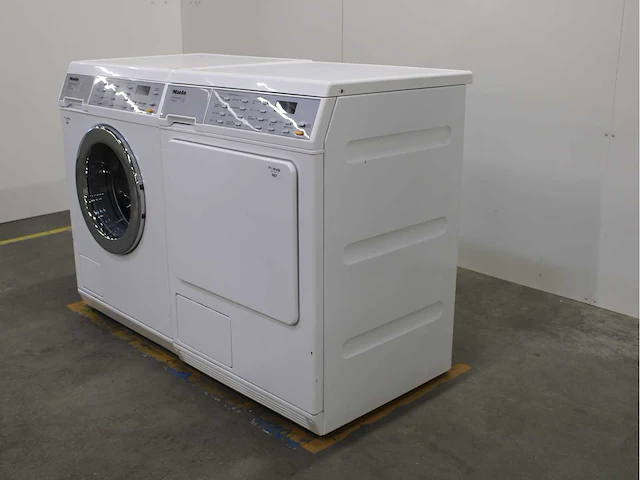 Miele w 5979 softcare system wasmachine & miele t 8663 c softcare system wasdroger - afbeelding 7 van  8