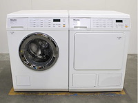 Miele w 5993 softcare system wasmachine & miele t 8999 wp softcare system ecocomfort wasdroger - afbeelding 1 van  8