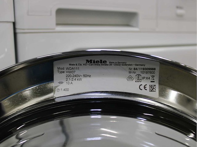 Miele w classic eco wasmachine & miele t classic wasdroger - afbeelding 5 van  8