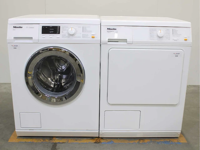 Miele w classic eco wasmachines & miele t 8813 c edition 111 wasdrogers - afbeelding 1 van  8