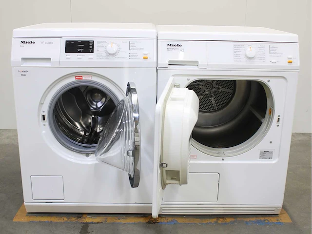 Miele w classic eco wasmachines & miele t 8813 c edition 111 wasdrogers - afbeelding 2 van  8