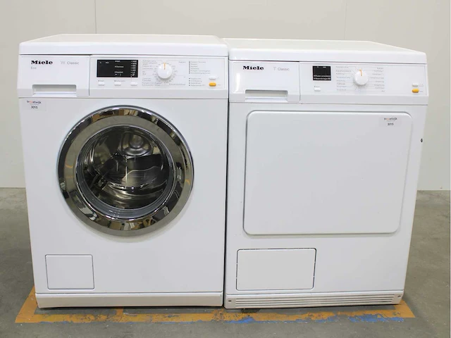 Miele w classic eco wasmachines & miele t classic wasdrogers - afbeelding 1 van  8