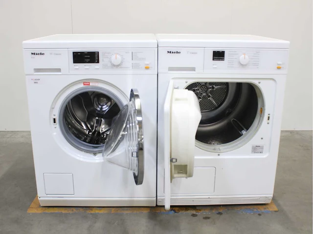 Miele w classic eco wasmachines & miele t classic wasdrogers - afbeelding 2 van  8