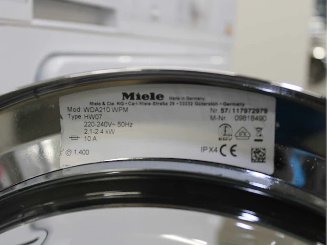 Miele w classic ecocomfort wasmachine & miele t 8164 wp softcare system ecocomfort wasdroger - afbeelding 5 van  8