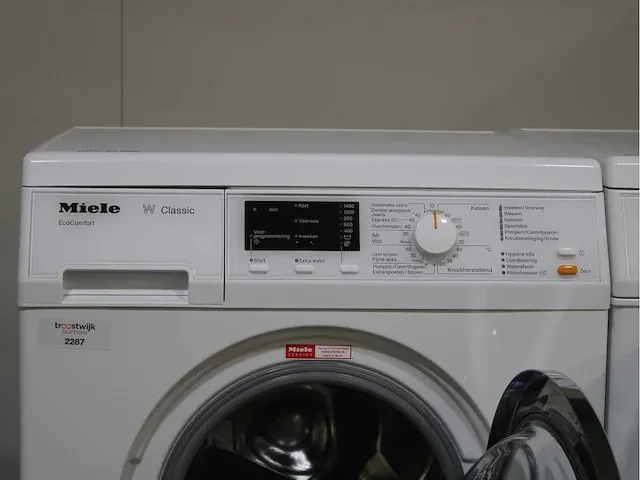 Miele w classic ecocomfort wasmachine & miele t 8403 c softcare system droger - afbeelding 3 van  8