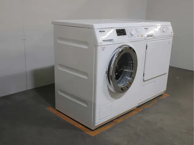 Miele w classic ecocomfort wasmachine & miele t 8403 c softcare system droger - afbeelding 4 van  8
