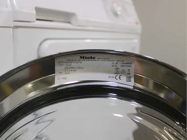 Miele w classic ecocomfort wasmachine & miele t 8403 c softcare system droger - afbeelding 5 van  8