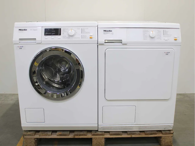 Miele w classic ecocomfort wasmachine & miele t 8813 c edition 111 wasdroger - afbeelding 1 van  8