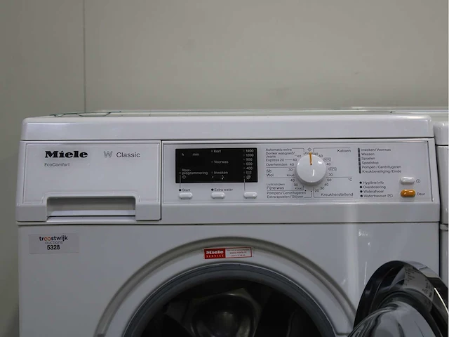 Miele w classic ecocomfort wasmachine & miele t 8813 c edition 111 wasdroger - afbeelding 3 van  8