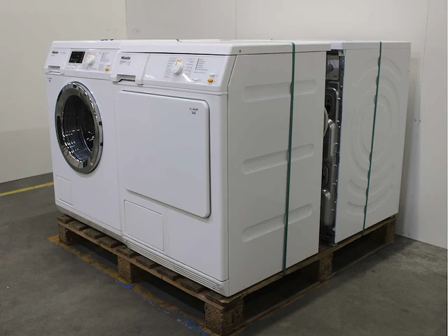 Miele w classic ecocomfort wasmachine & miele t 8813 c edition 111 wasdroger - afbeelding 7 van  8