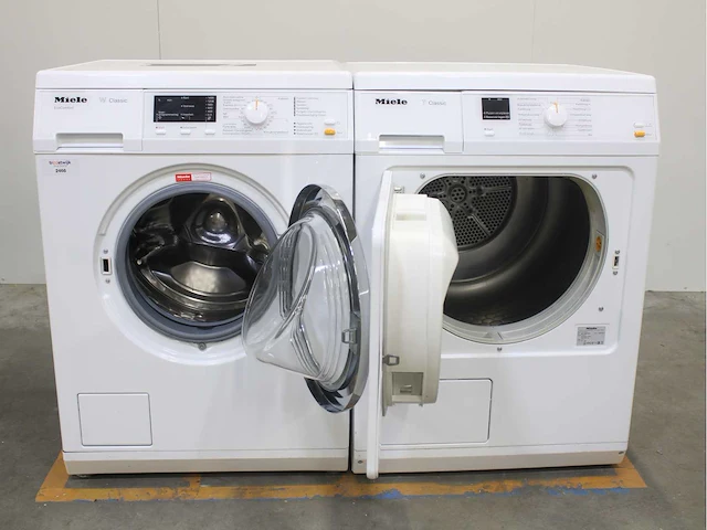 Miele w classic ecocomfort wasmachines & miele t classic wasdrogers - afbeelding 2 van  8