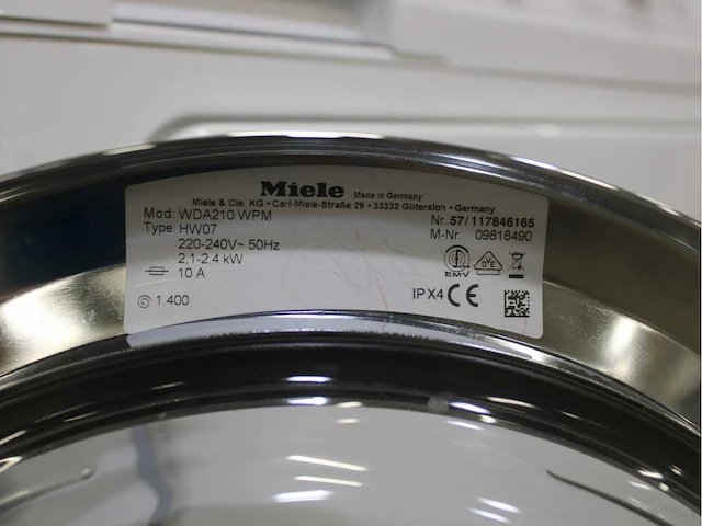 Miele w classic ecocomfort wasmachines & miele t classic wasdrogers - afbeelding 5 van  8
