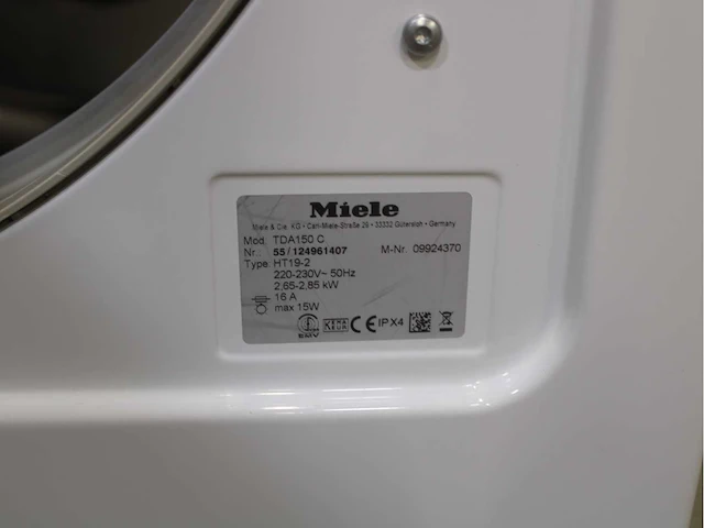 Miele w classic ecocomfort wasmachines & miele t classic wasdrogers - afbeelding 8 van  8