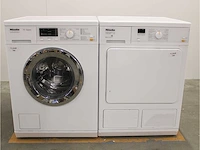 Miele w classic ecoplus & comfort wasmachine & miele t 8164 wp softcare system ecocomfort droger