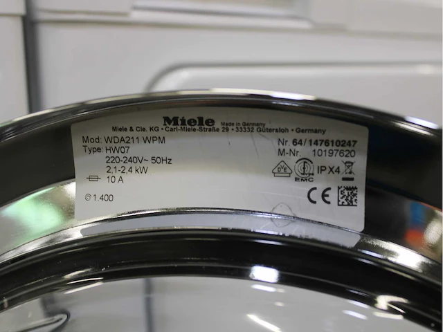 Miele w classic ecoplus & comfort wasmachine & miele t classic wasdroger - afbeelding 5 van  8