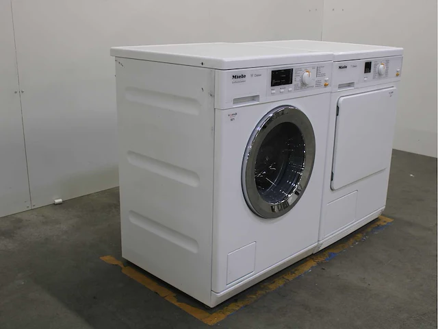 Miele w classic ecoplus & comfort wasmachine & miele t classic wasdroger - afbeelding 3 van  7