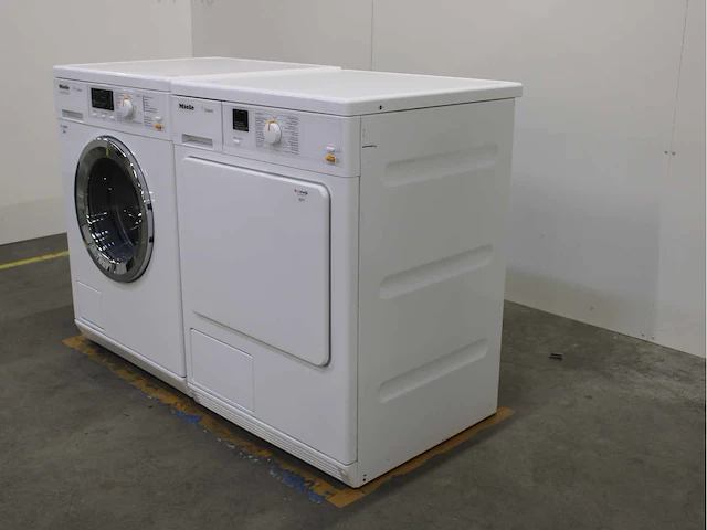 Miele w classic ecoplus & comfort wasmachine & miele t classic wasdroger - afbeelding 6 van  7