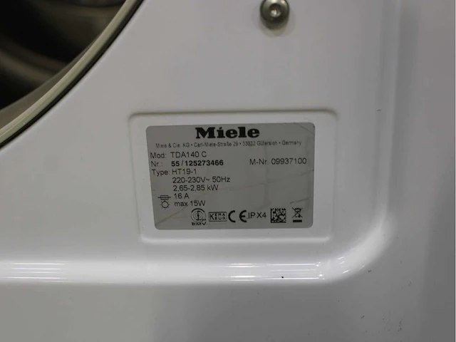 Miele w classic ecoplus & comfort wasmachine & miele t classic wasdroger - afbeelding 7 van  7