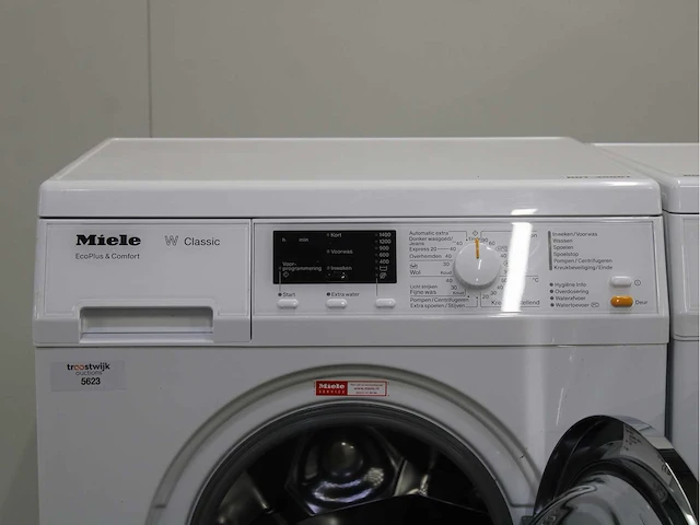 Miele w classic ecoplus & comfort wasmachine & miele t classic wasdroger - afbeelding 3 van  8
