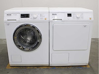 Miele w classic ecoplus & comfort wasmachine & miele t classic wasdroger - afbeelding 1 van  8
