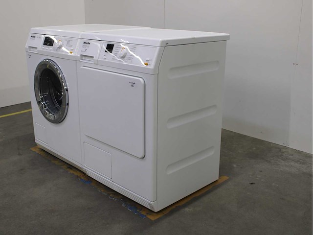 Miele w classic ecoplus & comfort wasmachine & miele t classic wasdroger - afbeelding 7 van  8
