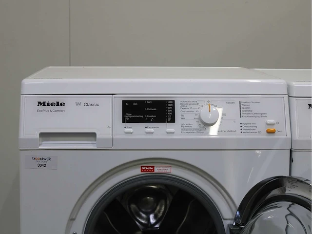 Miele w classic ecoplus & comfort wasmachines & miele t classic wasdrogers - afbeelding 3 van  8