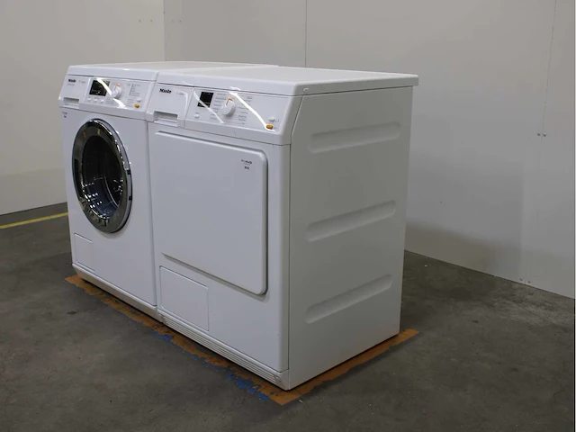 Miele w classic ecoplus & comfort wasmachines & miele t classic wasdrogers - afbeelding 7 van  8