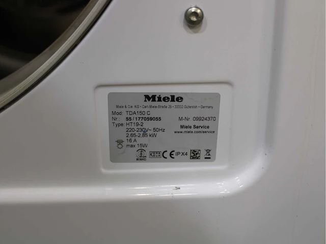 Miele w classic ecoplus & comfort wasmachines & miele t classic wasdrogers - afbeelding 8 van  8