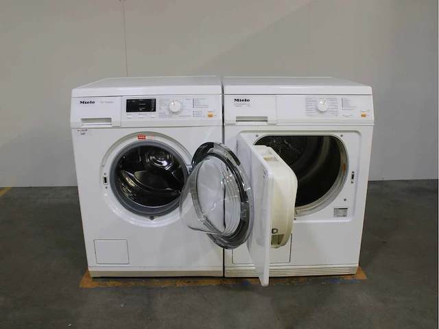 Miele w classic wasmachine & miele t 8403 c softcare system wasdroger - afbeelding 2 van  8