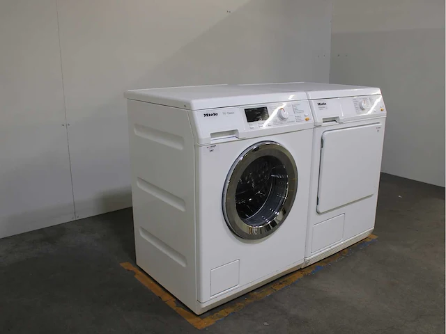 Miele w classic wasmachine & miele t 8403 c softcare system wasdroger - afbeelding 5 van  8