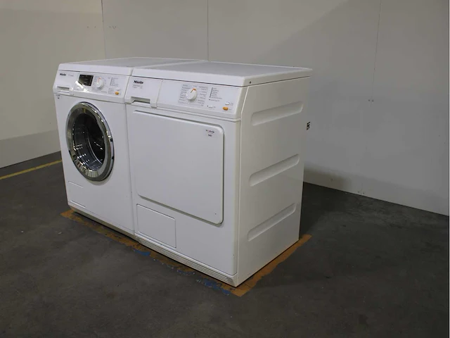 Miele w classic wasmachine & miele t 8403 c softcare system wasdroger - afbeelding 6 van  8