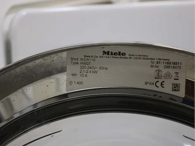 Miele w classic wasmachine & miele t 8403 c softcare system wasdroger - afbeelding 7 van  8