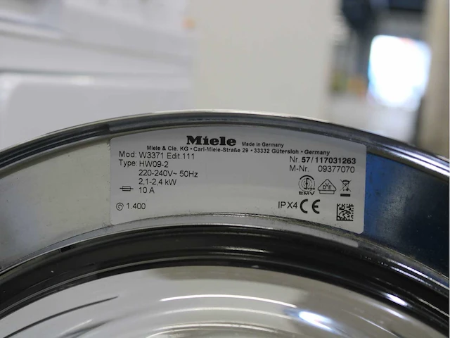 Miele w classic wasmachine & miele t 8813 c edition 111 wasdroger - afbeelding 4 van  8