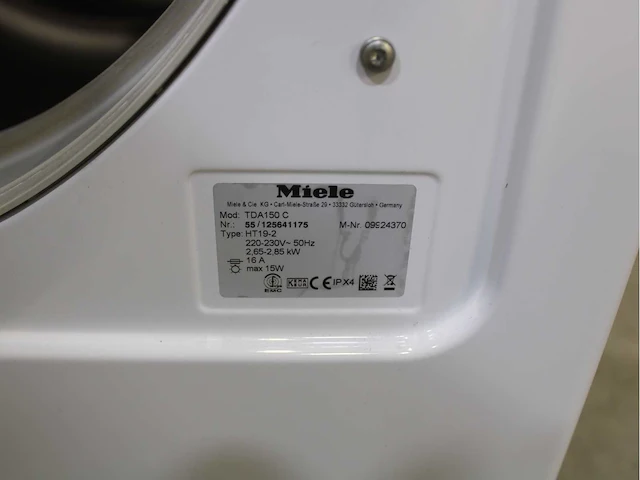 Miele w classic wasmachine & miele t 8813 c edition 111 wasdroger - afbeelding 8 van  8