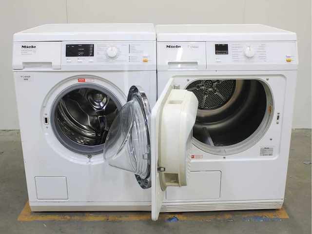 Miele w classic wasmachine & miele t classic wasdroger - afbeelding 1 van  8