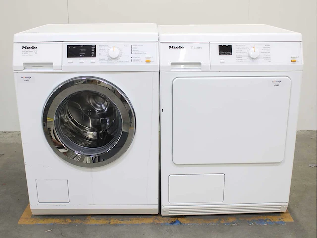 Miele w classic wasmachine & miele t classic wasdroger - afbeelding 2 van  8