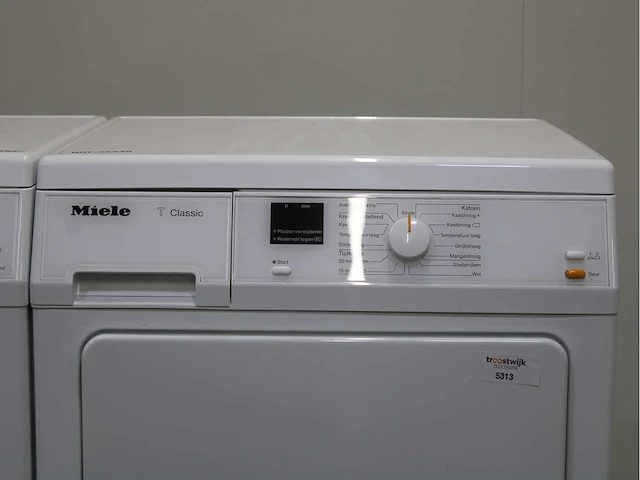Miele w classic wasmachine & miele t classic wasdroger - afbeelding 6 van  8